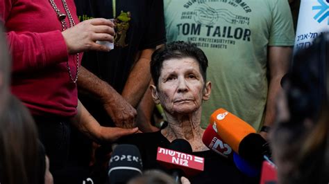 85-year-old hostage released says captives were treated well, received medical care and food